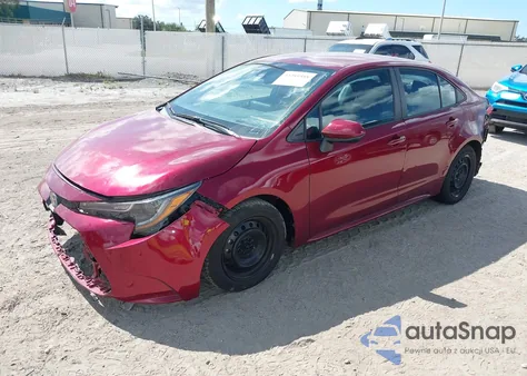 2022 Toyota Corolla Le из США, поврежденный, VIN 5YFEPMAE7NP368000